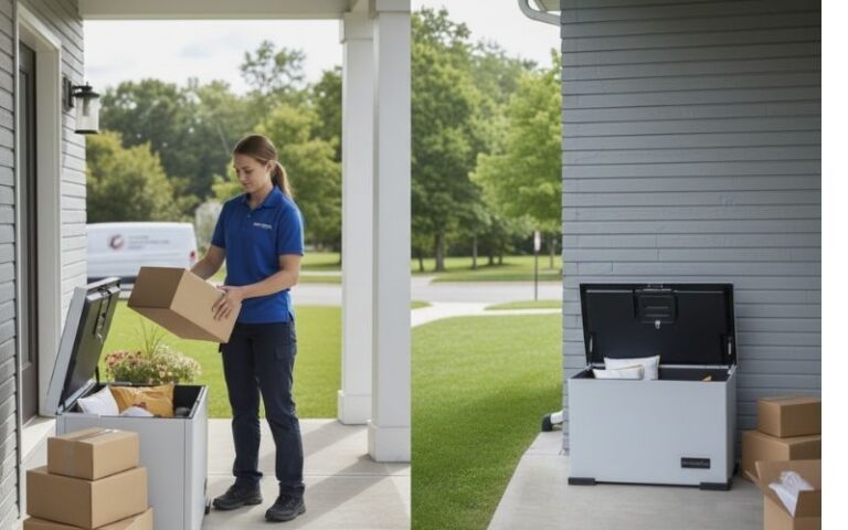 Package Delivery Box Central Kansas